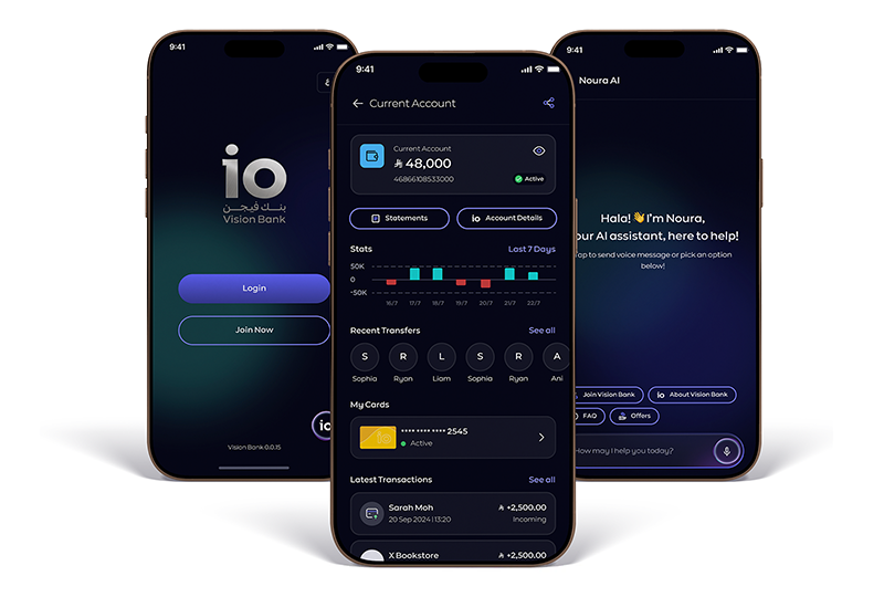 Vision Bank app, Source: Vision Bank