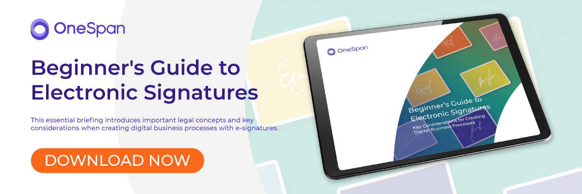 Onespan banner April