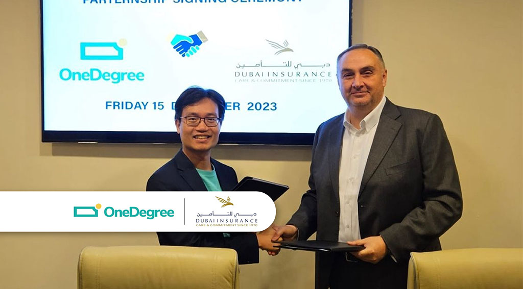 Dubai Insurance Invests in OneDegree for Digital Asset Insurance Partnership