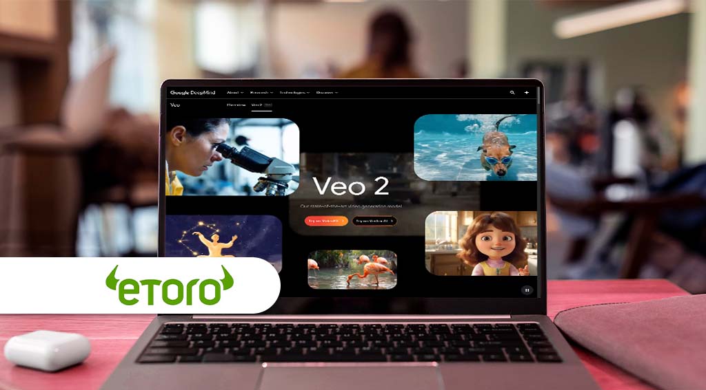 eToro and Google Launch First AI-Generated Ad Campaign Using Veo 2