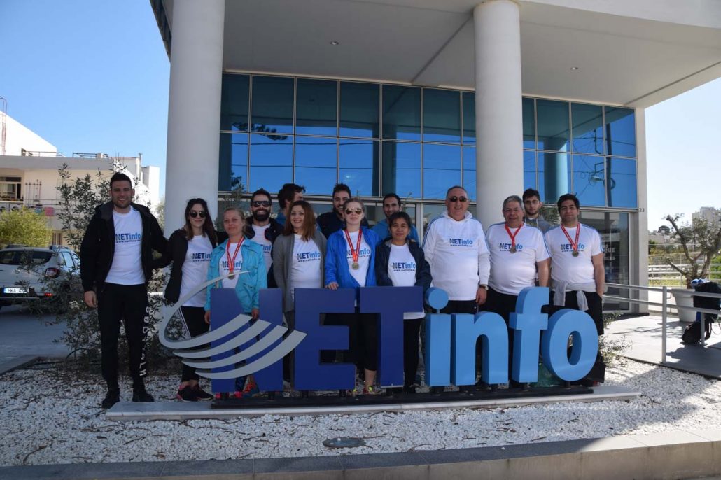 NETinfo team at the 2017 Limassol Marathon, Source: NETinfo