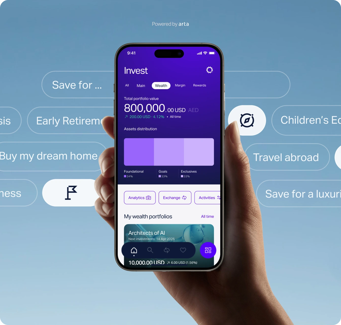 Wio Invest interface, Source: Wio Bank