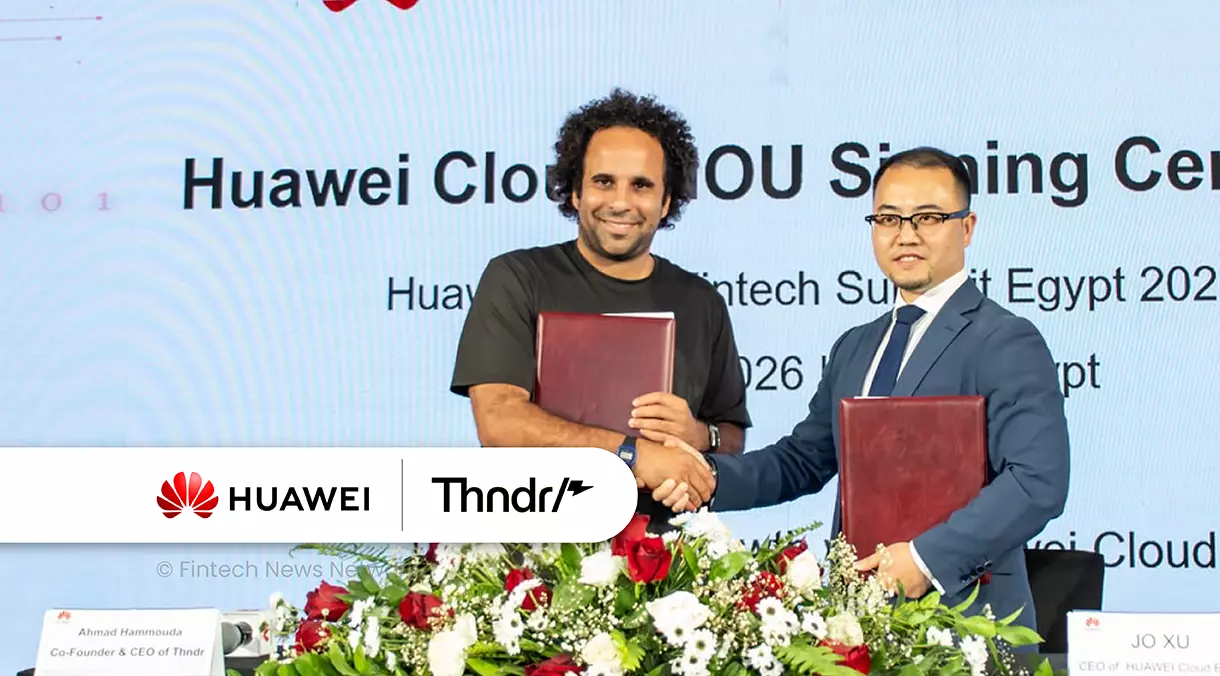 Huawei Cloud Partners With Thndr on Cloud and AI in Egyptian Fintech