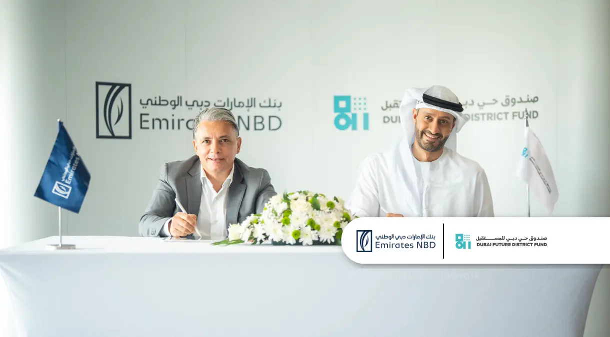 Emirates NBD Taps Dubai Future District Fund for AI, Fintech Push